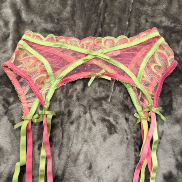 New! For Love and Lemons Hugging Hearts Garter 31252 - Picture 5 of 11